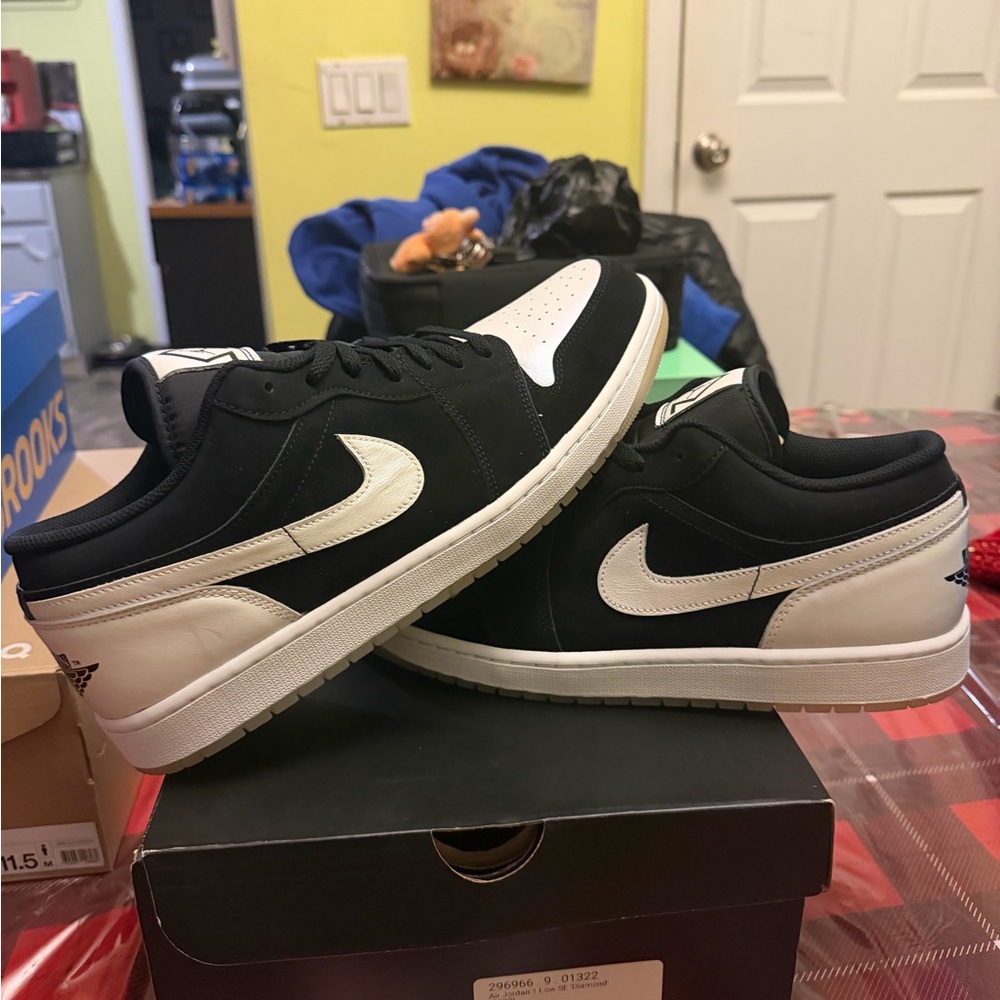 AIR JORDAN 1 low DIAMOND SUPPLY sz 14 mens from 2022 new in box